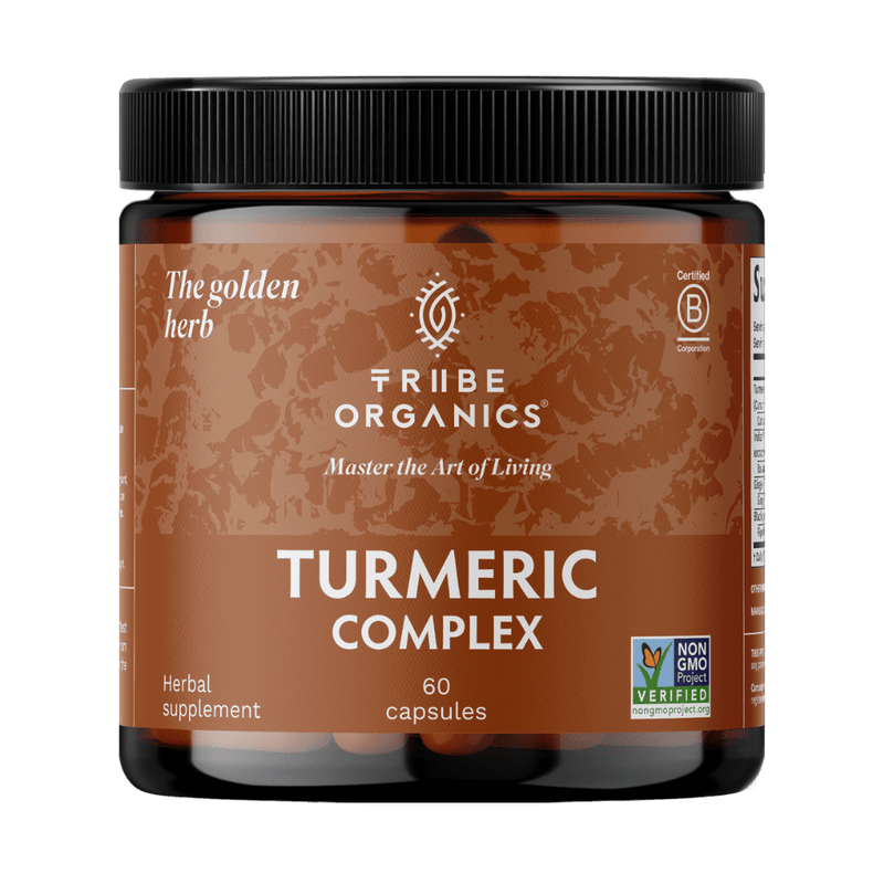 Organic Turmeric Capsules Complex | TRIBE ORGANICS