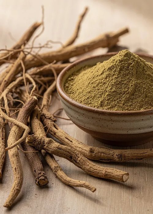 Illustrative image for the article: Ashwagandha and Alcohol: Can You Mix Them Safely?