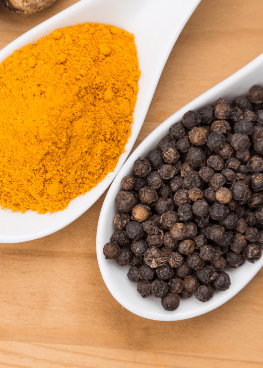 Turmeric and Black Pepper