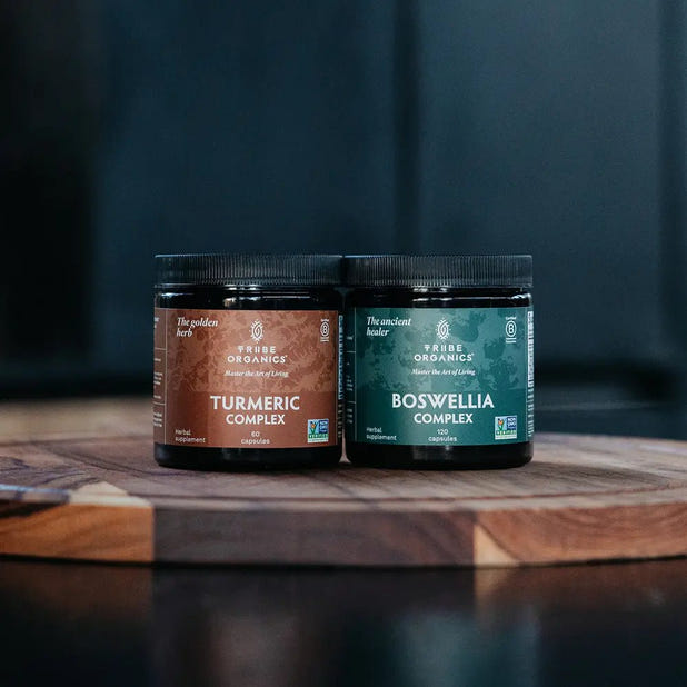 Resilience Duo | Boswellia + Turmeric Complex | TRIBE ORGANICS