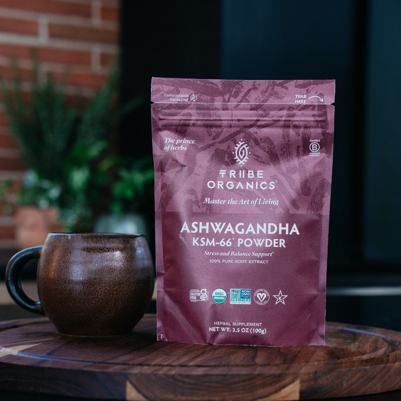 Ashwagandha KSM - 66 Powder - TRIBE ORGANICS