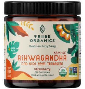 A bottle of ashwagandha for children
