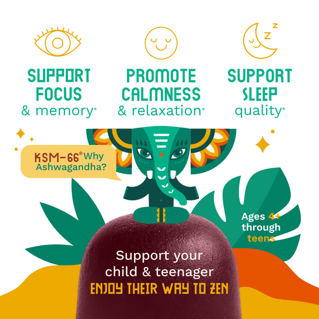 Ashwagandha for Kids and Teens - TRIBE ORGANICS