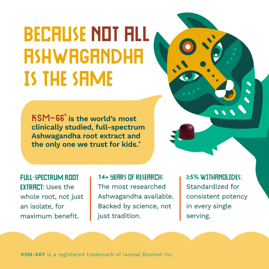 Ashwagandha for Kids and Teens - TRIBE ORGANICS