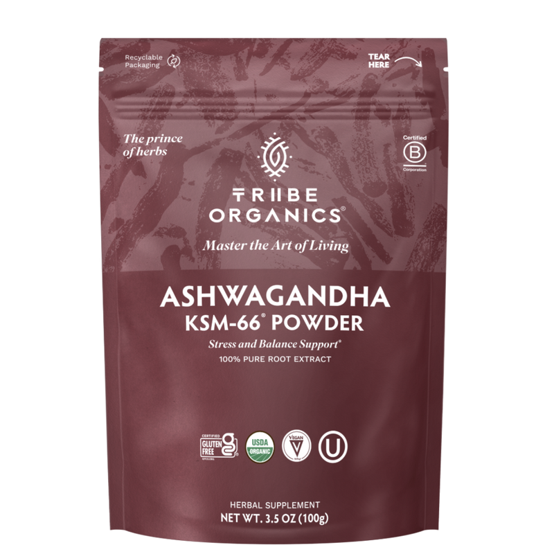 Ashwagandha KSM - 66 Powder - TRIBE ORGANICS