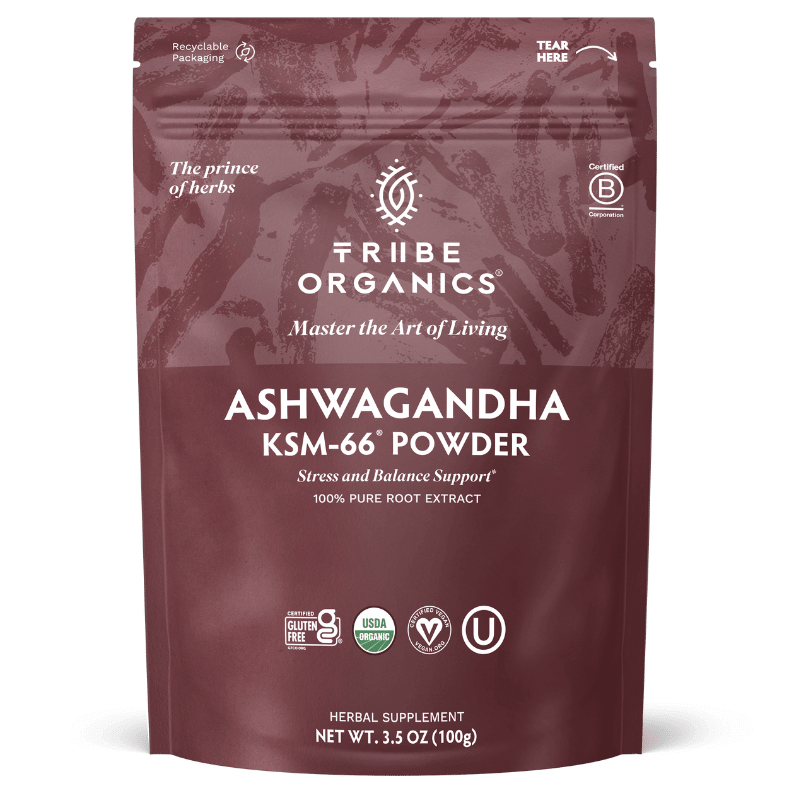 Ashwagandha KSM - 66 Powder - TRIBE ORGANICS