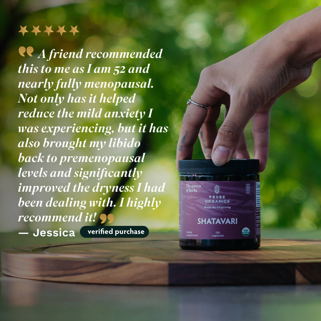 Organic Shatavari Root Powder Supplement - TRIBE ORGANICS