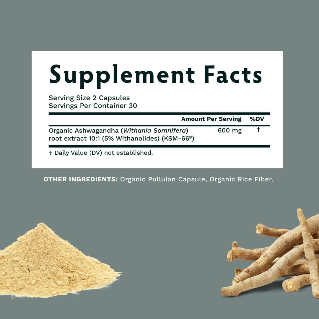 Ashwagandha KSM-66 Vegan - TRIBE ORGANICS