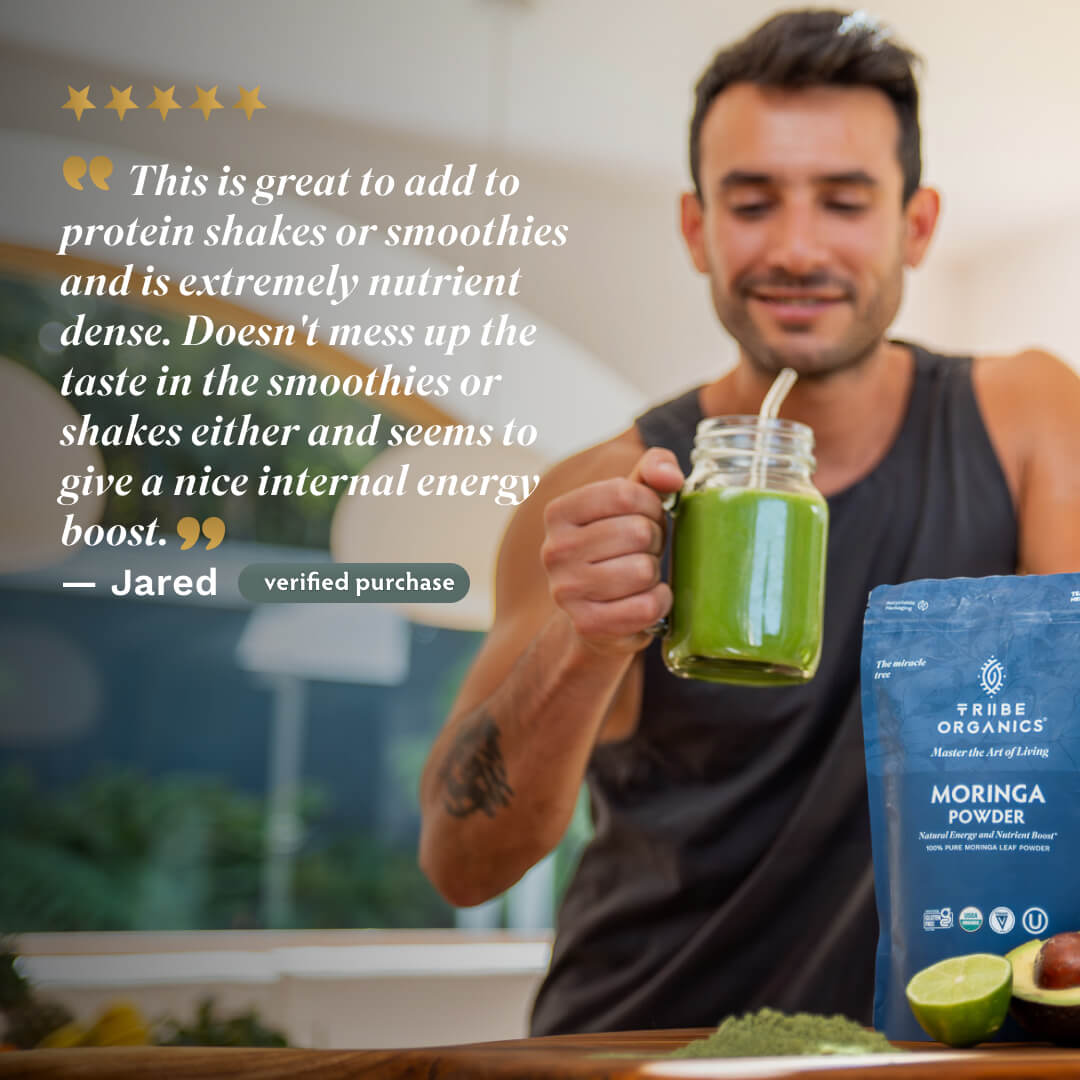Organic Moringa Powder - TRIBE ORGANICS