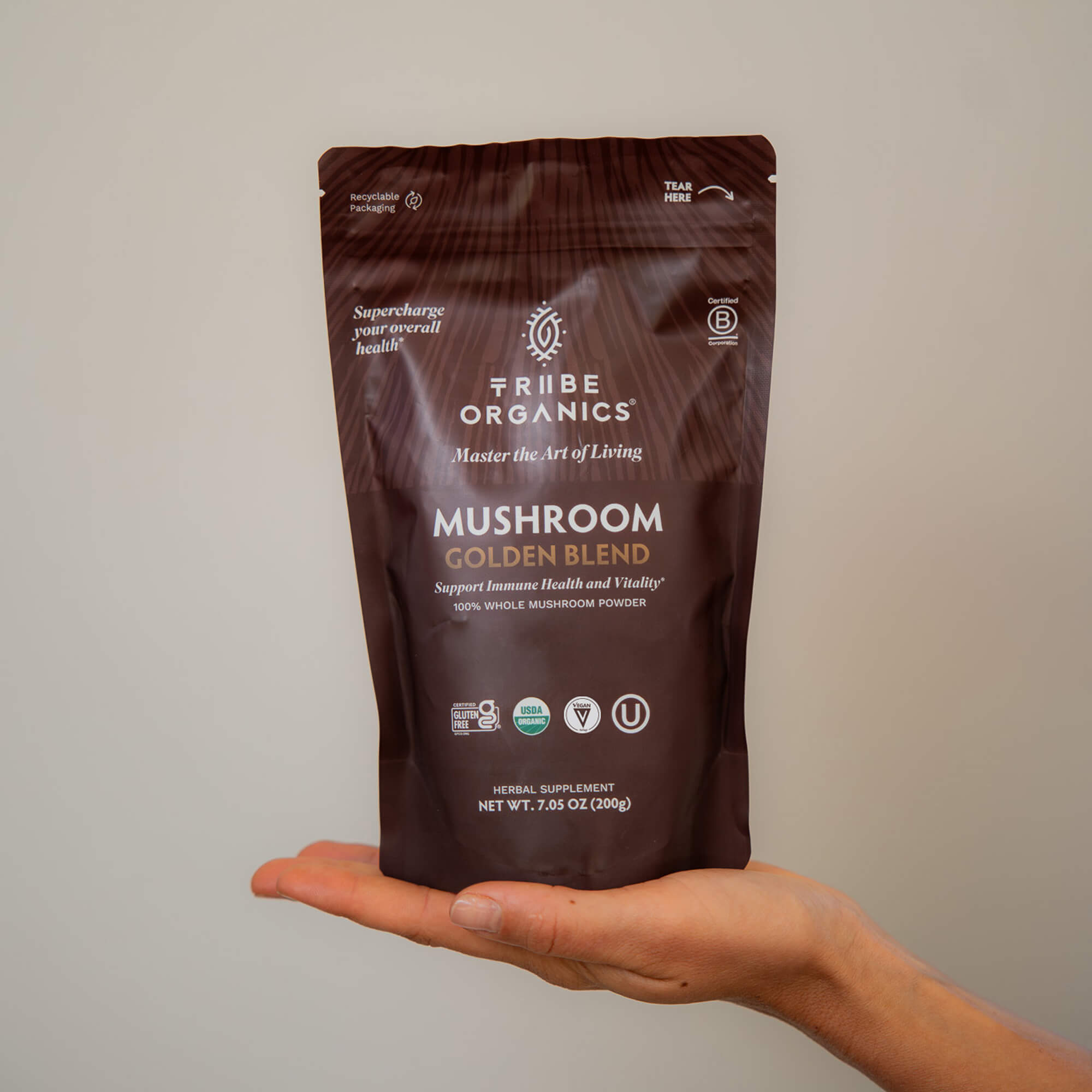 Mushroom Golden Blend Powder - TRIBE ORGANICS