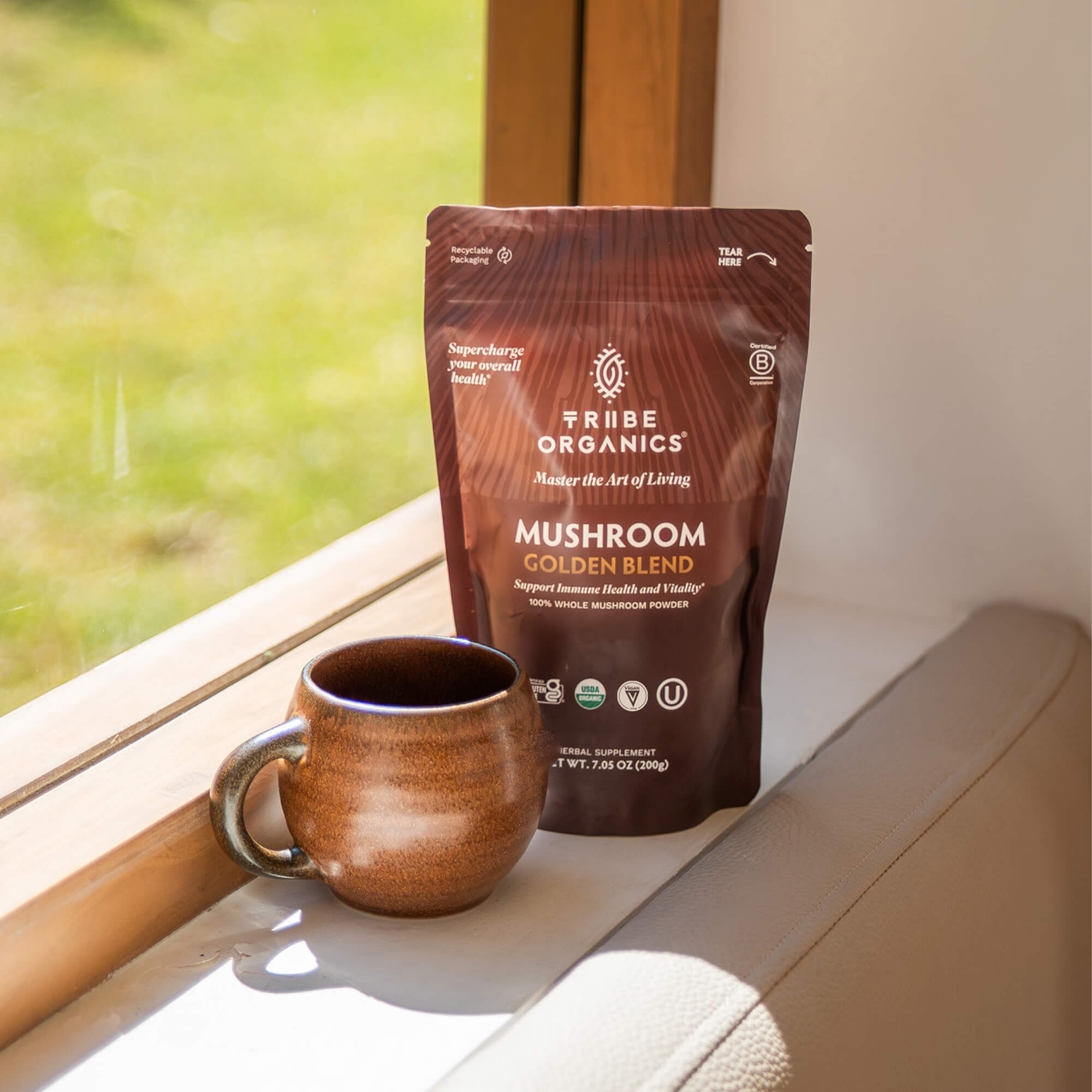 Mushroom Golden Blend Powder - TRIBE ORGANICS