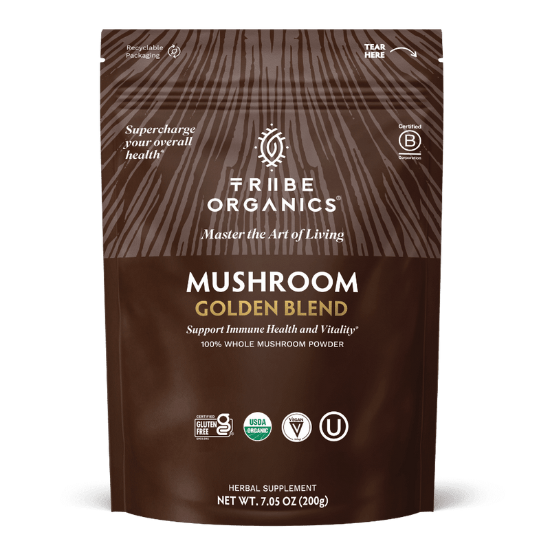 Mushroom Golden Blend Powder - TRIBE ORGANICS