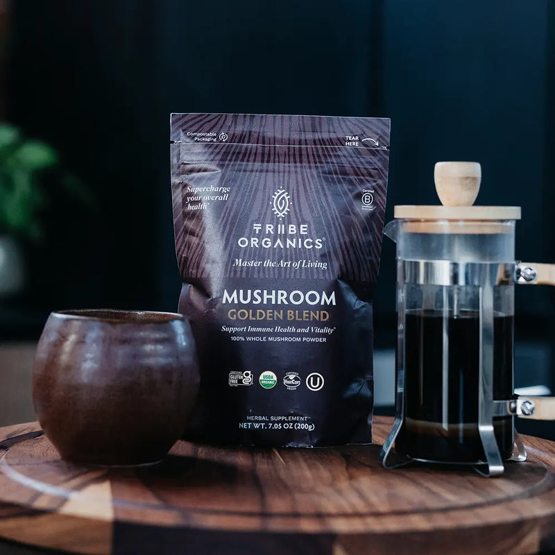 Mushroom Golden Blend Powder - TRIBE ORGANICS