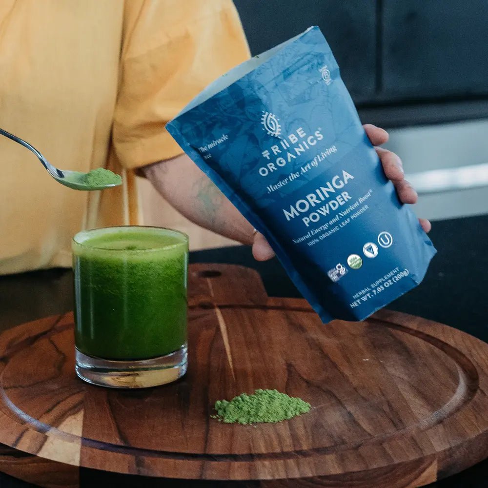 MORINGA Powder | TRIBE ORGANICS 3000mg (200g) - TRIBE ORGANICS