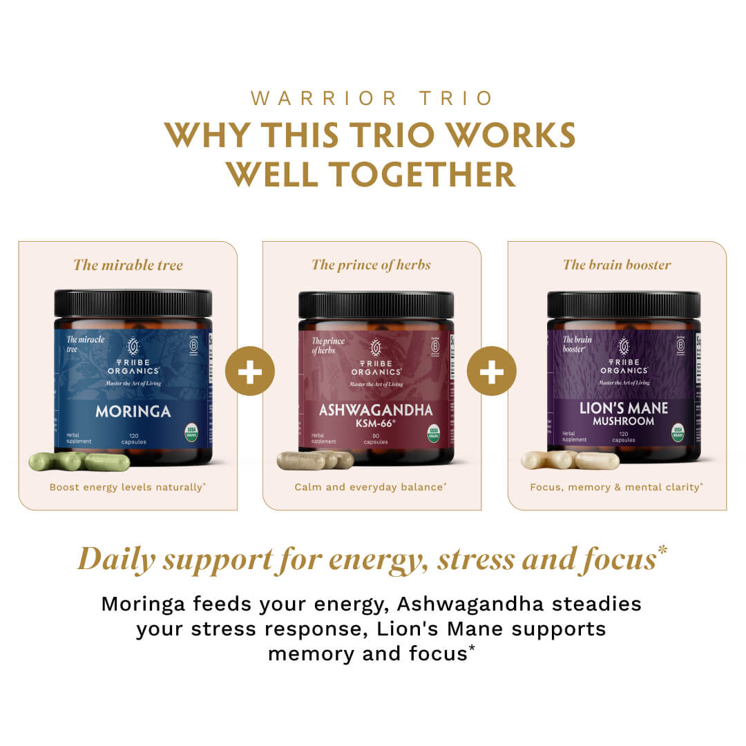 Warrior Trio - TRIBE ORGANICS