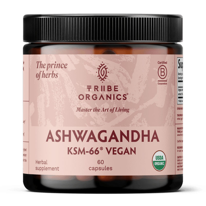 Ashwagandha KSM - 66 Vegan - TRIBE ORGANICS