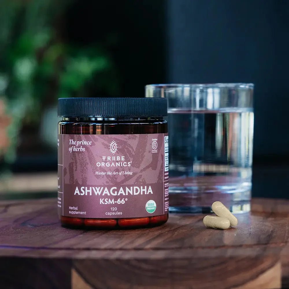 Ashwagandha KSM-66 90 1-Pack 25 - TRIBE ORGANICS