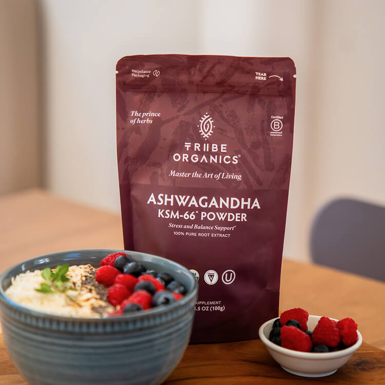 Ashwagandha KSM - 66 Powder - TRIBE ORGANICS