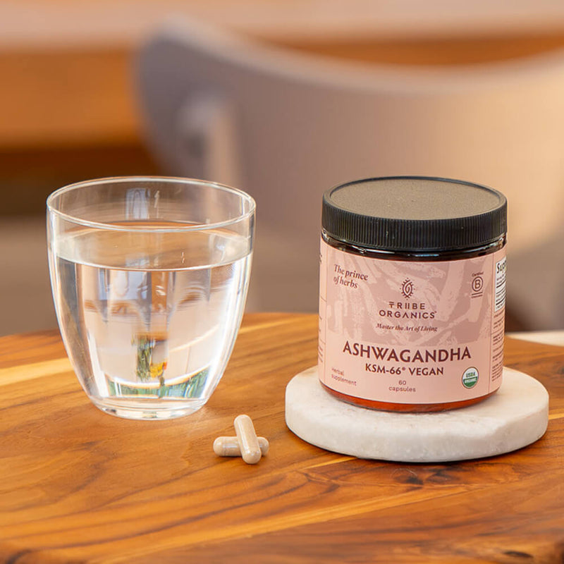 Ashwagandha KSM - 66 Vegan - TRIBE ORGANICS