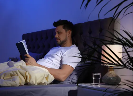 Wind Down at Night After High-Stress Days<sup>*</sup>