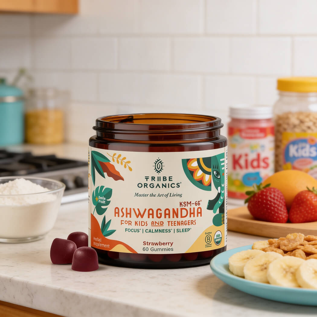 Ashwagandha for Kids and Teens - TRIBE ORGANICS