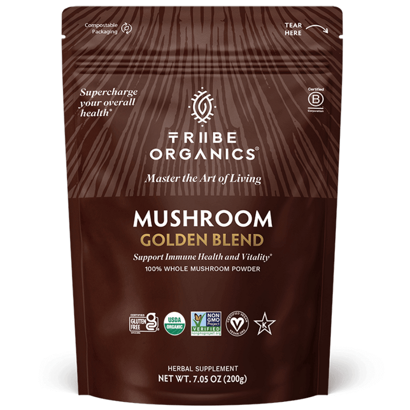 Mushroom Golden Blend Powder - TRIBE ORGANICS
