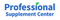 The logo for "Professional Supplement Center," with blue and green text on a black background.