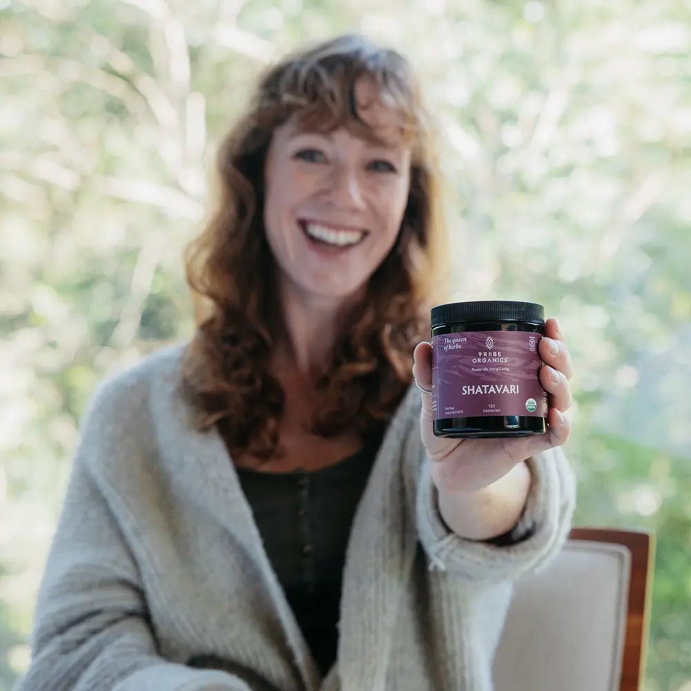 Organic Shatavari Root Powder Supplement - TRIBE ORGANICS